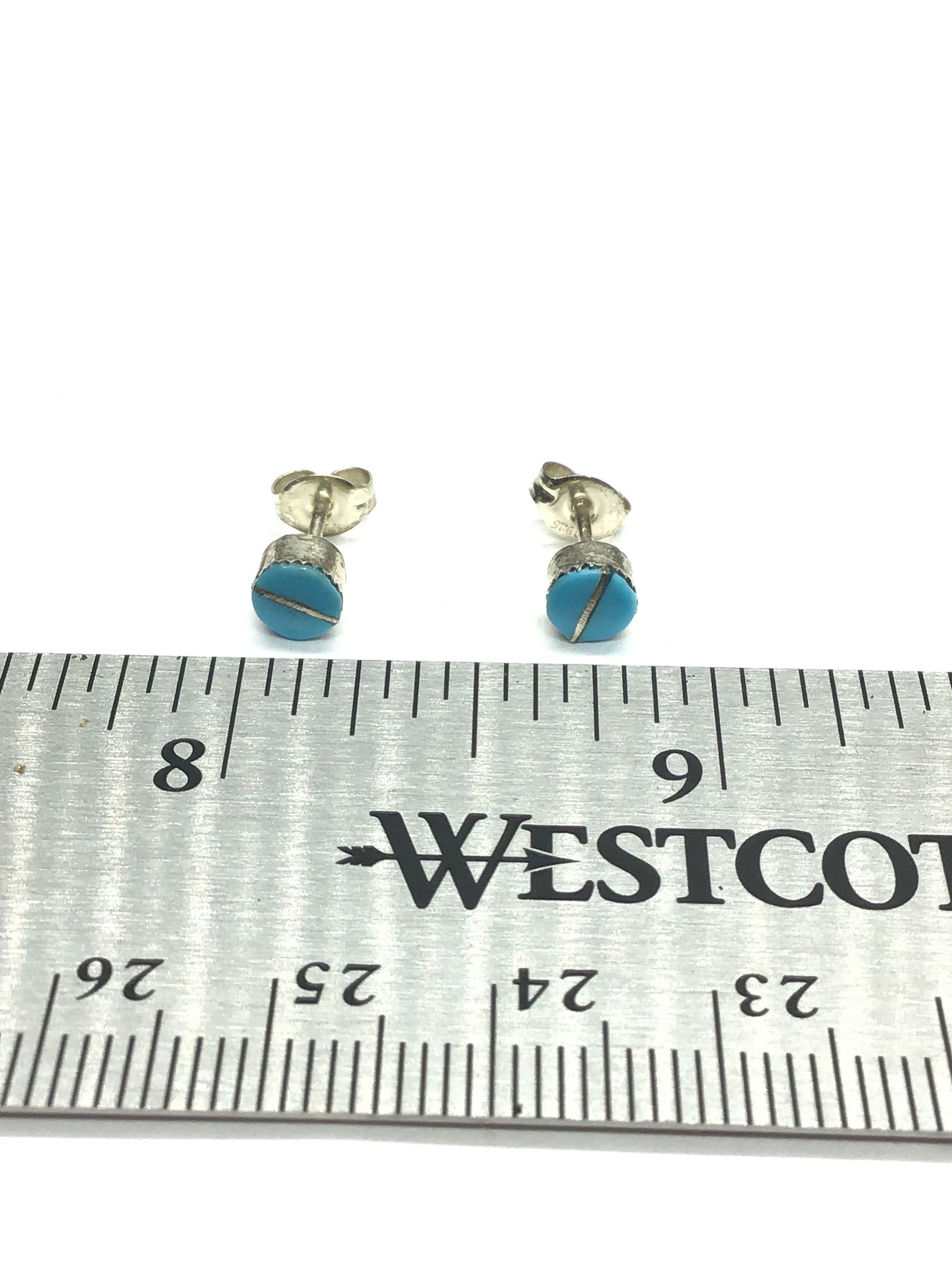 Zuni handmade earrings