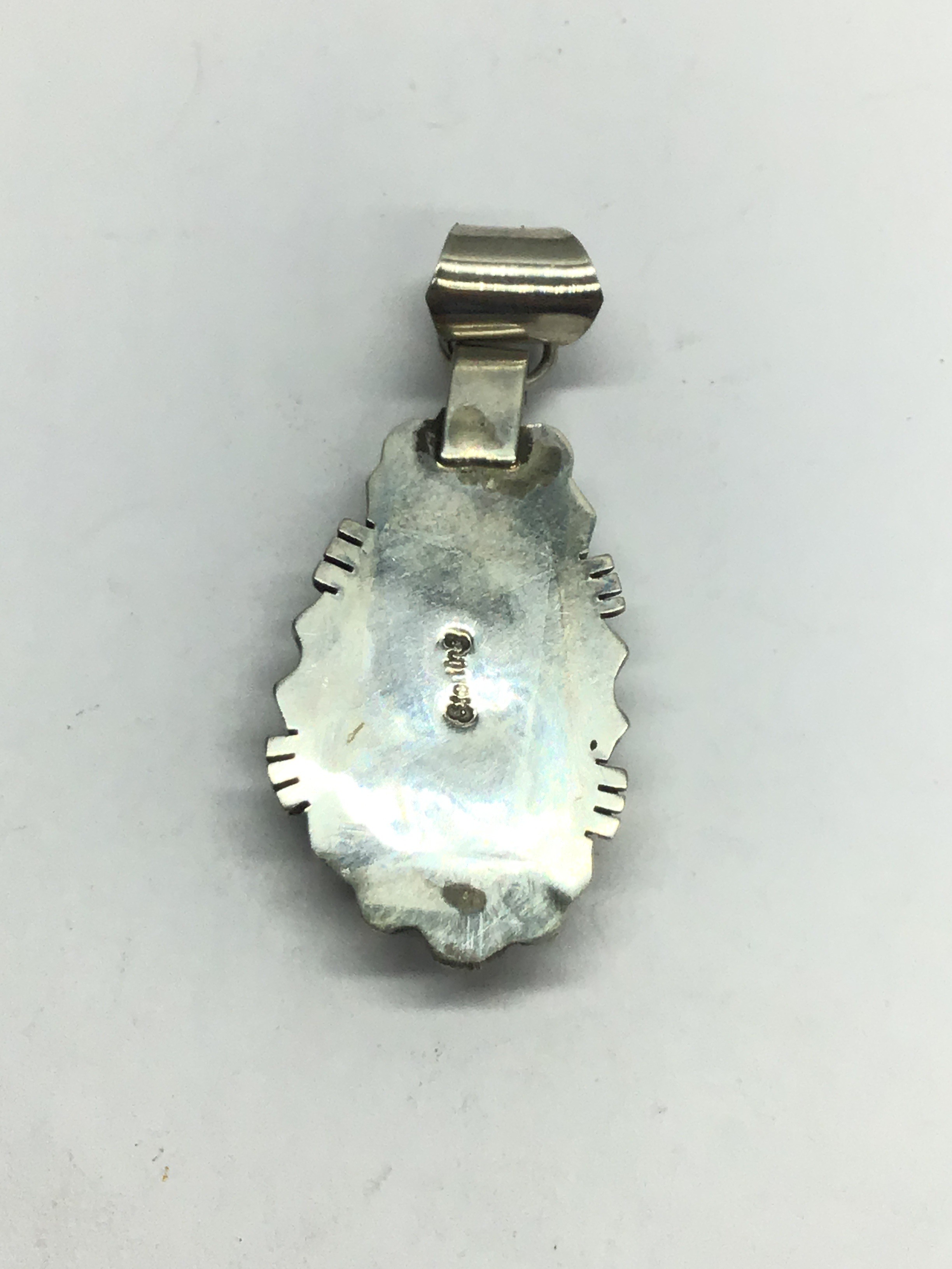 Navajo handmade pendant