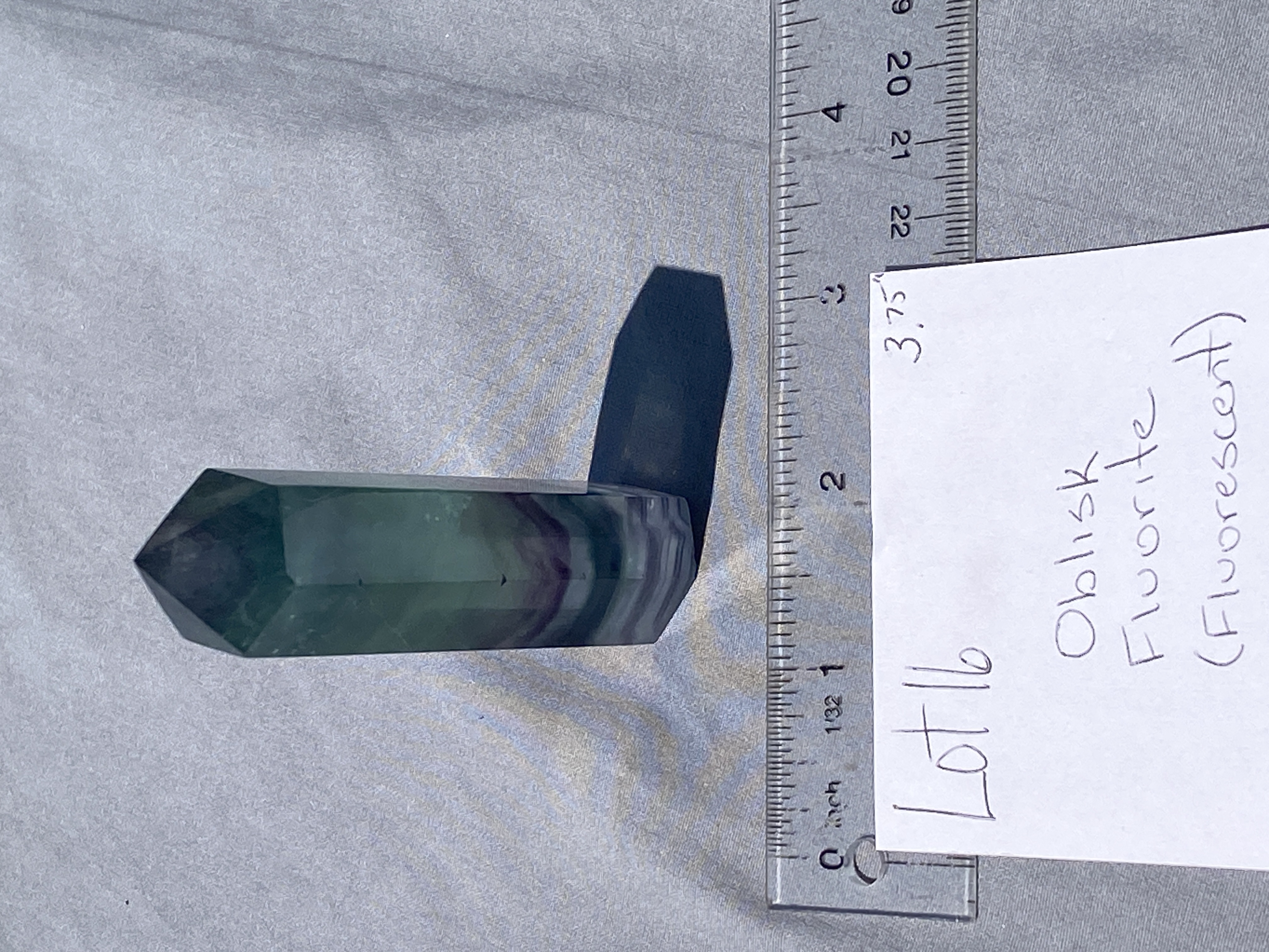 Oblisk, Tower, Rock, Crystal, Decor, Fluorite, Fluorescent
