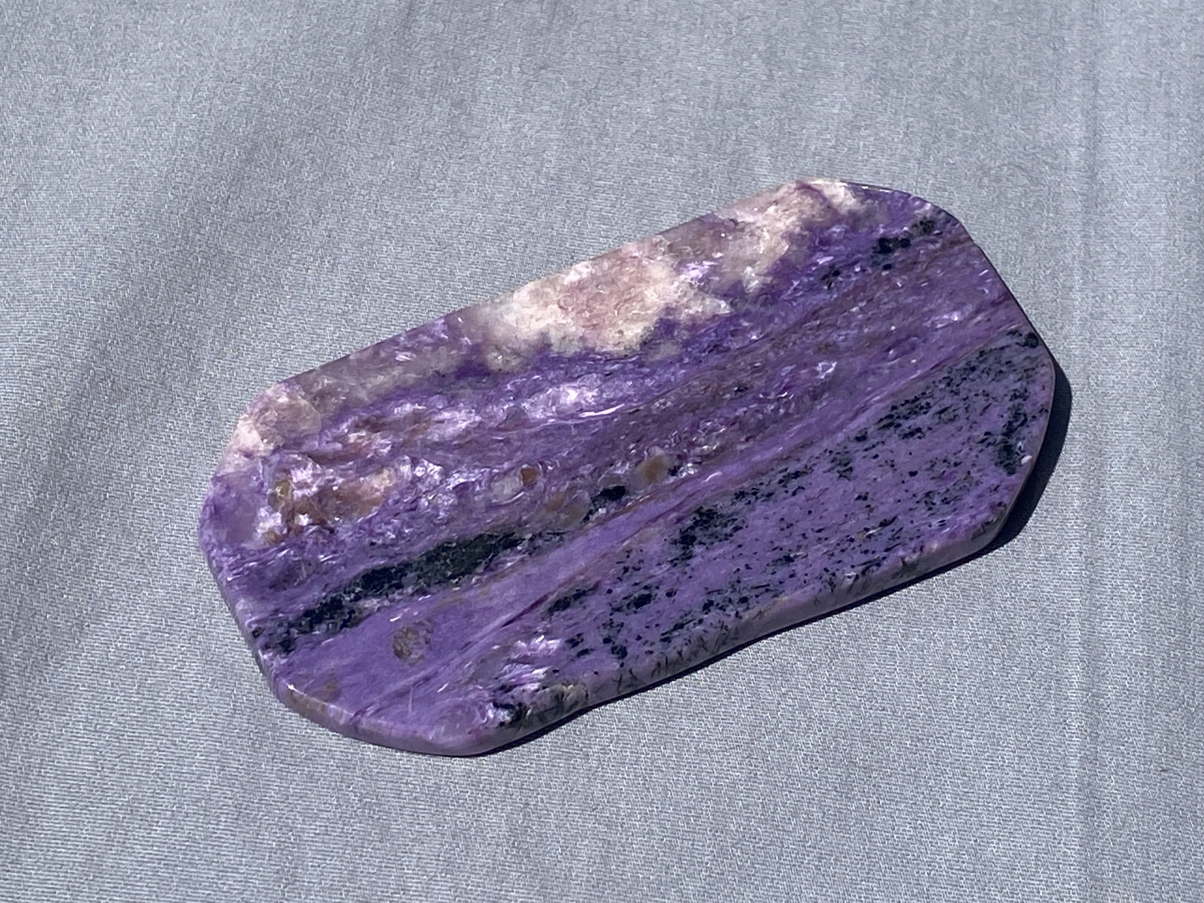 Chariorite, Rock, Slab, Lapidary