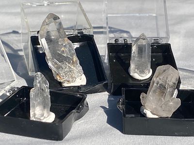 Quartz, Crystal, Rock, Collectible, Mineral, Specimen. Quartz Crystals with Manganeese AR in 