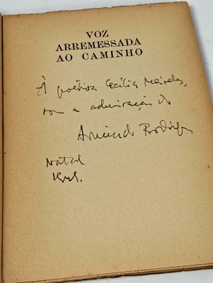 Armindo Rodrigues; Voz Arremessada ao Caminho. RODRIGUES (Armindo) VOZ Arremessada ao Caminho: 