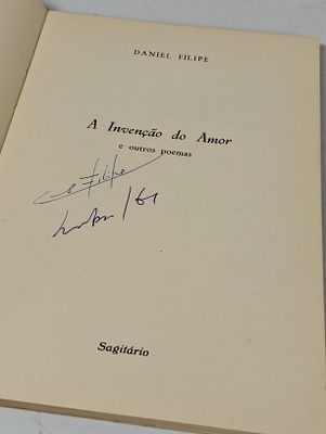 Daniel Filipe; A Invenção do Amor e outros poemas. FILIPE (Daniel) A INVENÇÃO do Amor e outros 