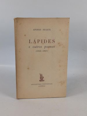Afonso Duarte; L&aacute;pides e outros poemas. DUARTE (Afonso) L&Aacute;PIDES e outros poemas (1956-1957) . 