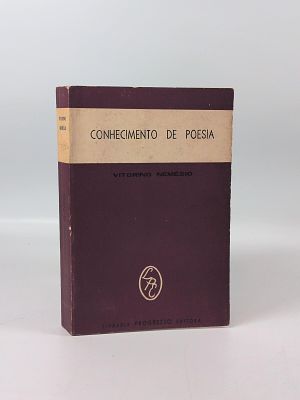 Vitorino Nem&eacute;sio; Conhecimento de Poesia. NEM&Eacute;SIO (Vitorino) CONHECIMENTO de Poesia . Salvador: 