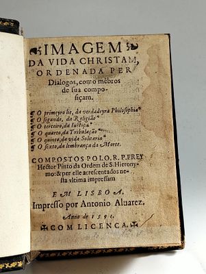 Imagem Vida Christam. PINTO (Fr. Heitor) IMAGEM da Vida Christam . Ordenada per Dialogos, com o 