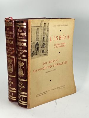 Lisboa do meu Tempo e do Passado. FREIRE (Jo&atilde;o Paulo, M&aacute;rio) LISBOA do Meu Tempo e do Passado . 