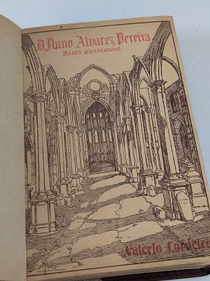 CORDEIRO (Pe. Val&eacute;rio Aleixo). VIDA do Beato Nuno Alvarez Pereira (Santo Condest&aacute;vel). Lisboa. 1919.