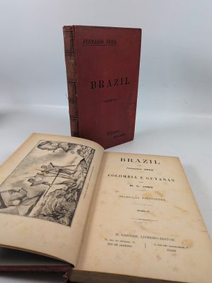 DENIS (Ferdinand) & FAMIN (M.C.). BRAZIL por Fernando Denis; COLOMBIA E GUYANAS por M.C. Jamin 