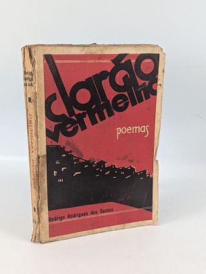SANTOS (Rodrigo Rodrigues dos). CLAR&Atilde;O Vermelho: Poemas Sociais. Anadia. 1935. SANTOS (Rodrigo 