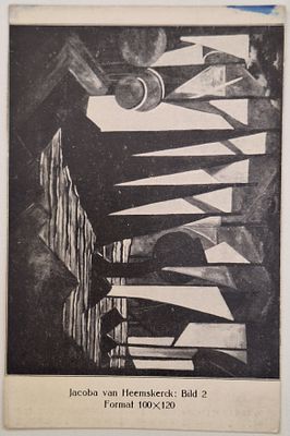 Якоба ван Хеемскерк. Изображение 2: Открытое письмо. – Берлин: Der Sturm, б.г., размер 13,6х8,8 см.