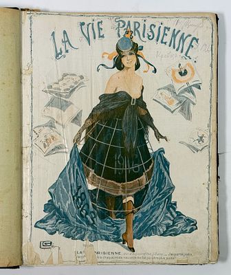 [Модерн! Мода и эротика] Подшивка мужского журнала La Vie Parisienne. январь-май 1916 г. 18 