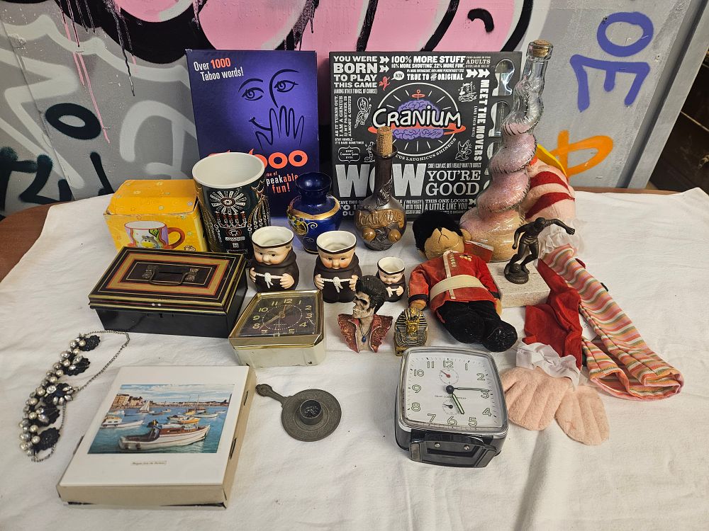 Lot 262 – An Assortment of Collectibles including Portmeirion Magic City Pottery and West German Ceramics