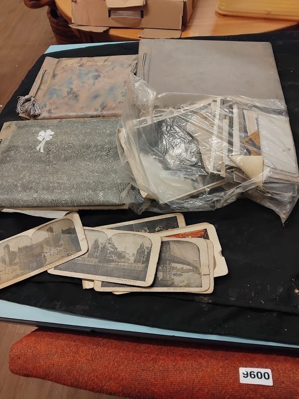 Lot 353 – A Collection of Vintage Photographic Ephemera, Stereoview Cards, and Albums