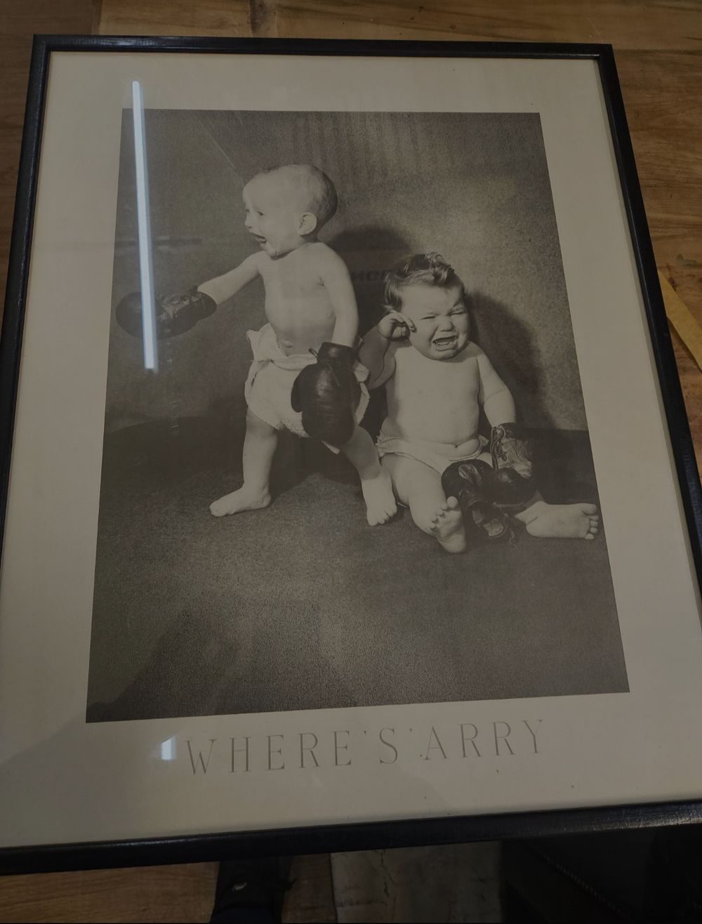 Lot 208 – A Trio of Framed Humorous and Nostalgic Monochrome Photographic Prints