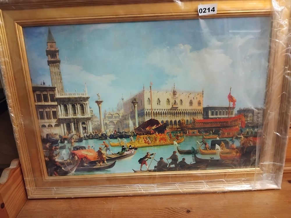 Lot 214 – After Giovanni Antonio Canal, called Canaletto (Italian, 1697-1768) ‘The Bucintoro Returning to the Molo on Ascension Day’