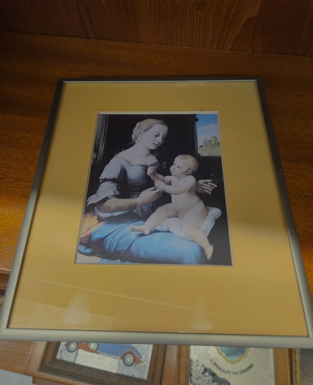 Lot 236 – After Raphael (Italian, 1483–1520), ‘The Madonna of the Pinks’