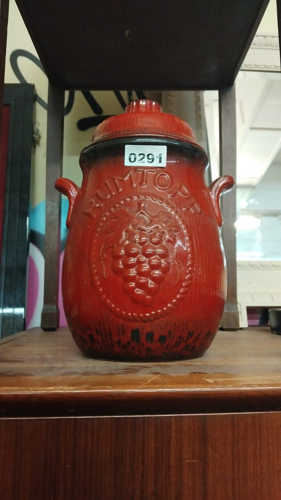 Lot 291 – A Mid-20th Century West German Pottery Lidded Rumtopf