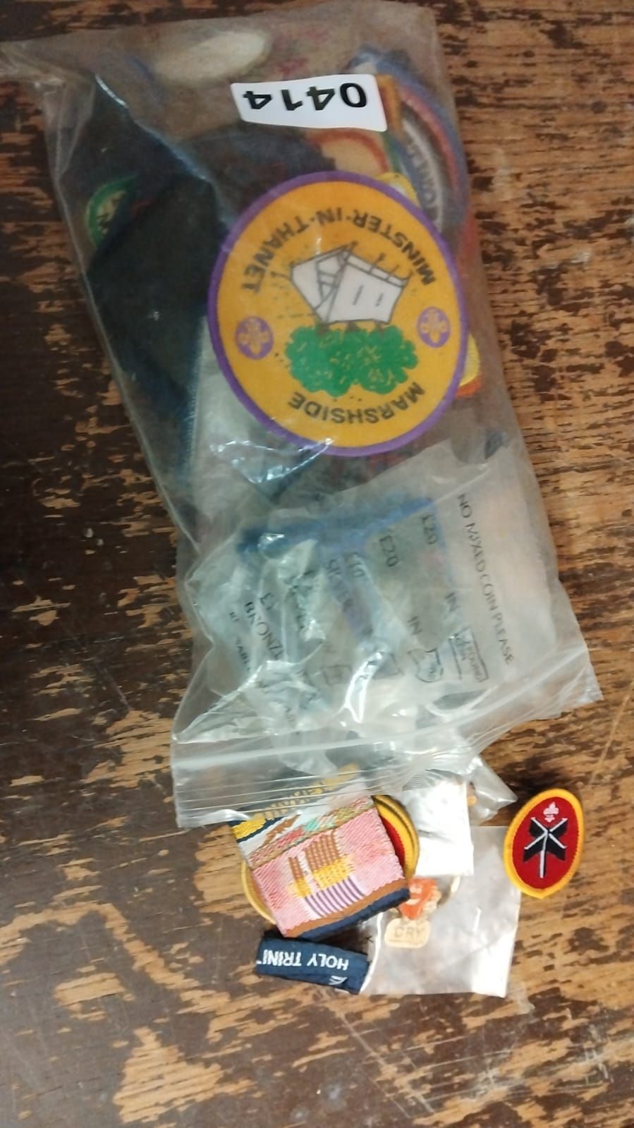 Lot 414 – A Collection of Vintage Scouting and Community Cloth Patches and Memorabilia