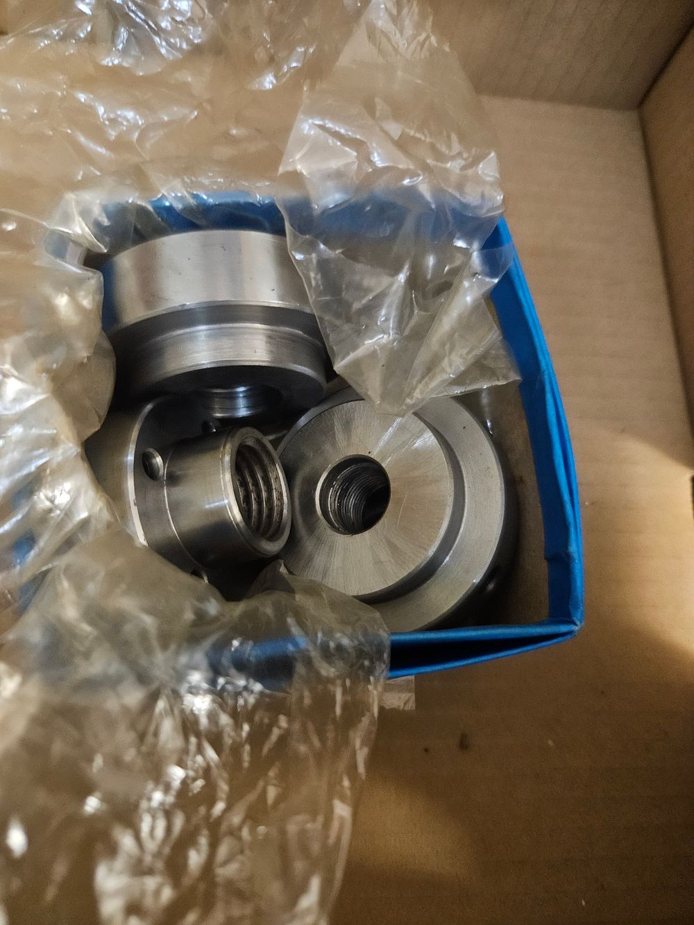 Lot 231 – An Assortment of Machined Steel Threaded Flanges and Hub Adapters