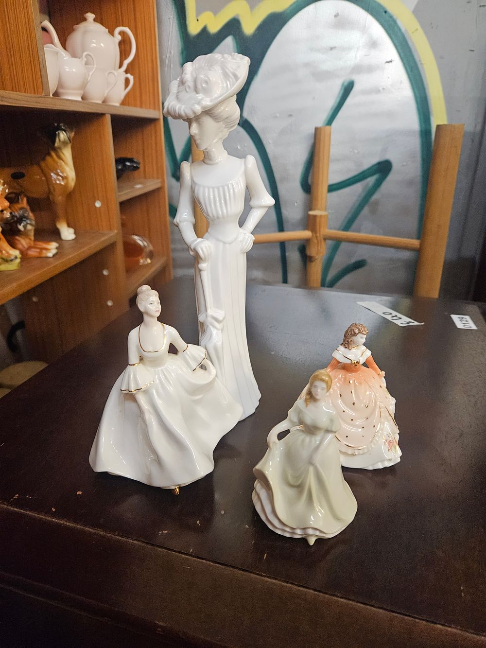 Lot 232 – A Collection of Decorative Glazed Porcelain Figurines