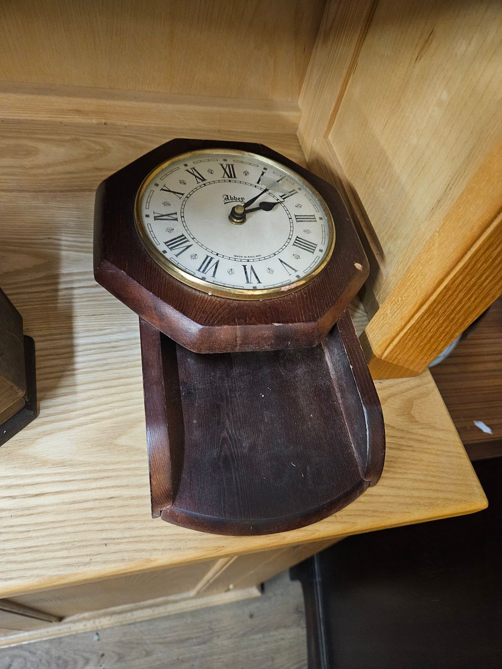 Lot 236 – A Collection of Vintage British Mantel and Desk Clocks including Smiths Sectric and Ferranti Examples