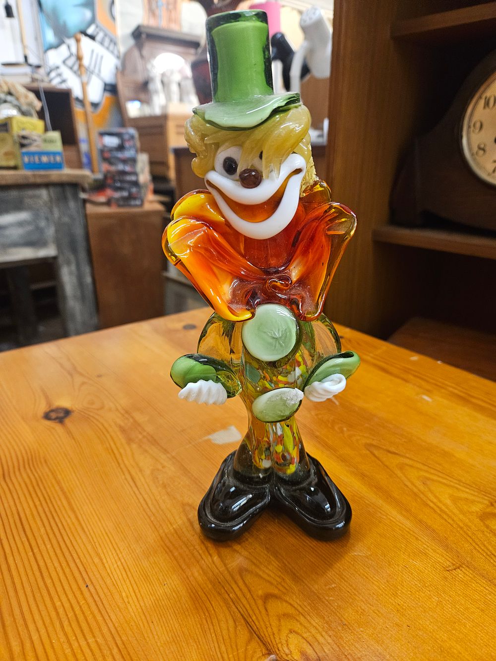 Lot 237 – Murano Style Art Glass Clown Figurine