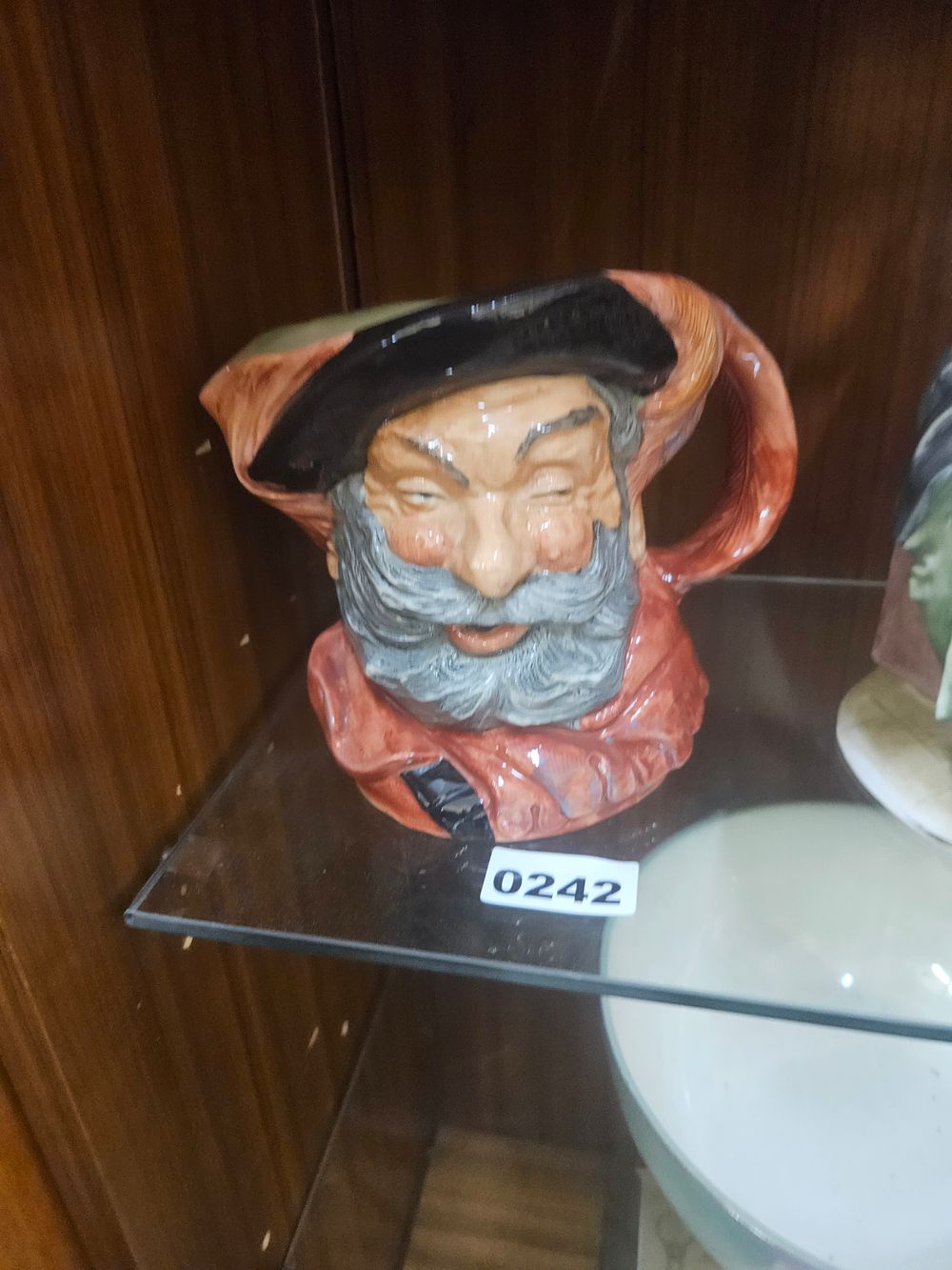 Lot 242 – Royal Doulton Character Jug Falstaff D6287
