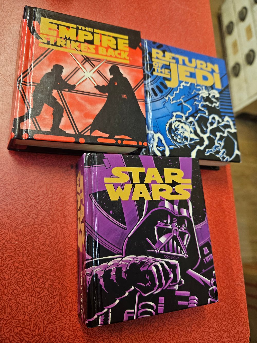 Lot 248 – A Trio of Star Wars The Mighty Chronicles Mini Hardback Novelisations Published by Boxtree