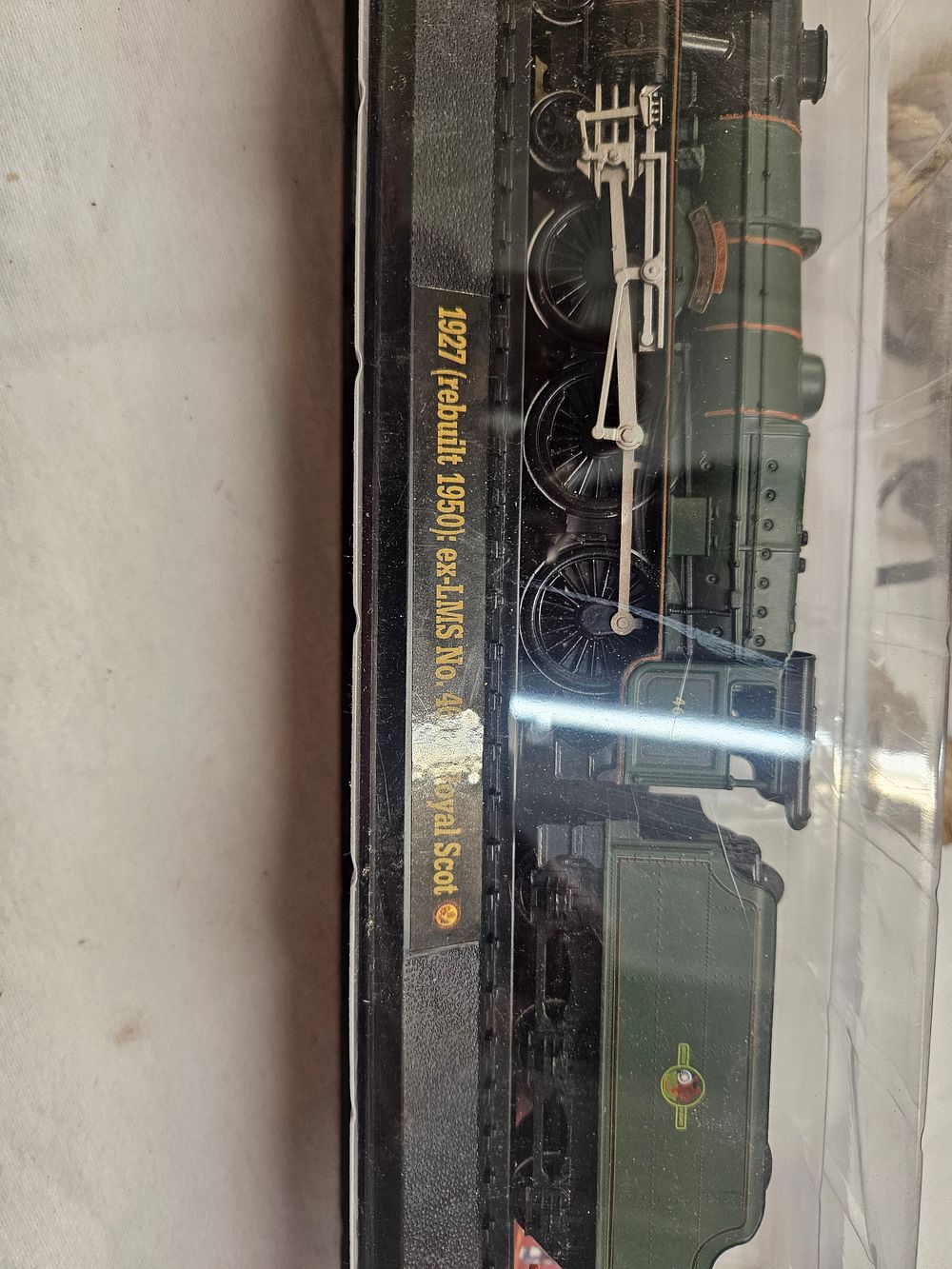 Lot 311 – A Collection of Four Great British Locomotives Collection Static Model Trains