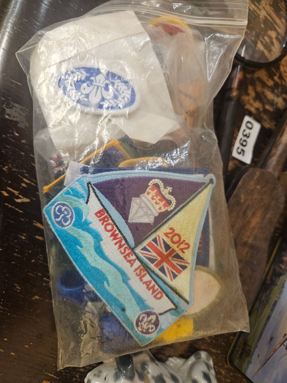 Lot 392 – A Collection of Scouting and Girlguiding Commemorative Embroidered Patches including 2012 Brownsea Island Sail Patch