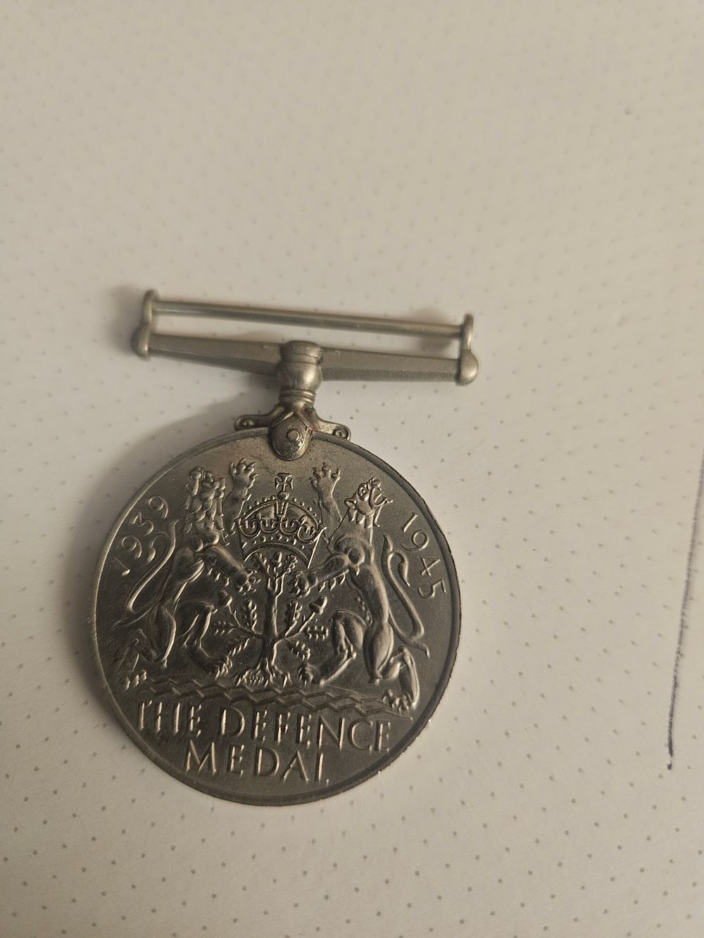 Lot 411 – A Second World War British Defence Medal