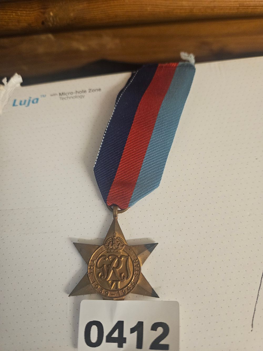 Lot 412 – A British Second World War 1939-1945 Star Campaign Medal