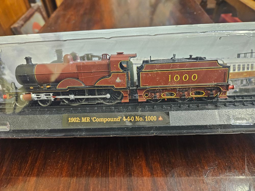Lot 184 – Amercom Great British Locomotives 1902 Midland Railway Compound No. 1000 Static Model
