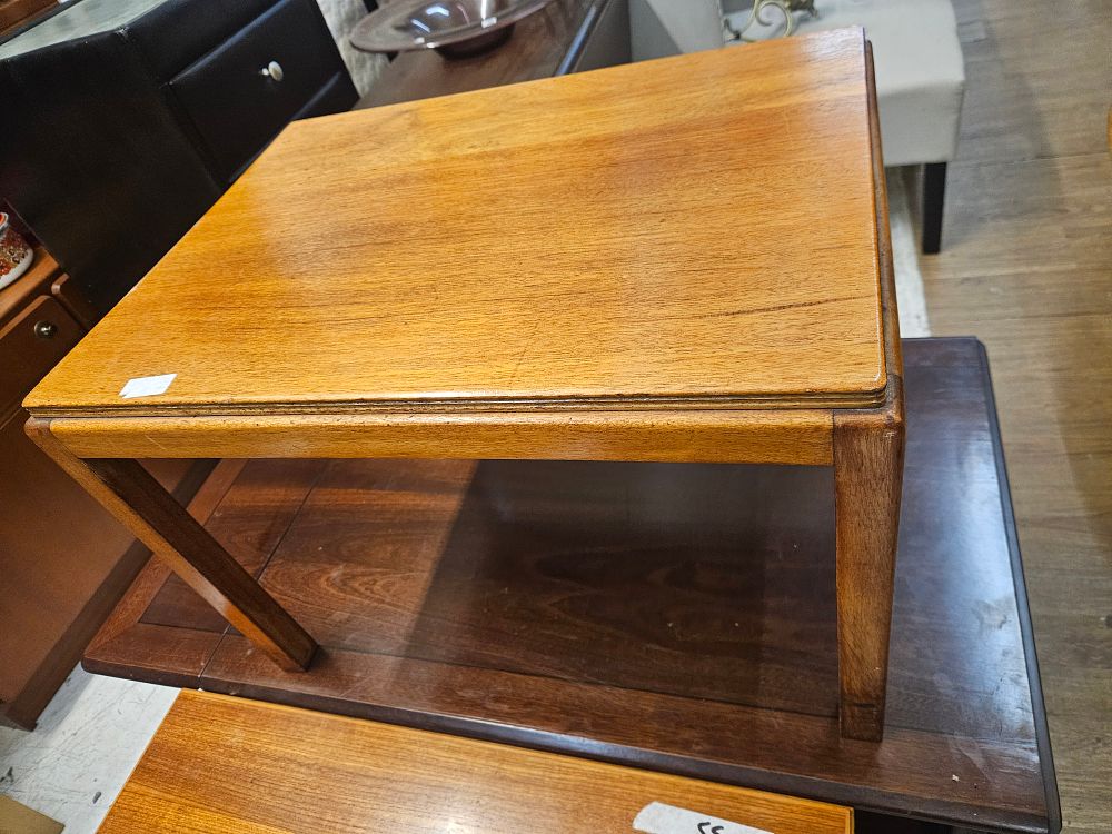Lot 273 – Mid-century Modern Teak Side Table in the Danish Style