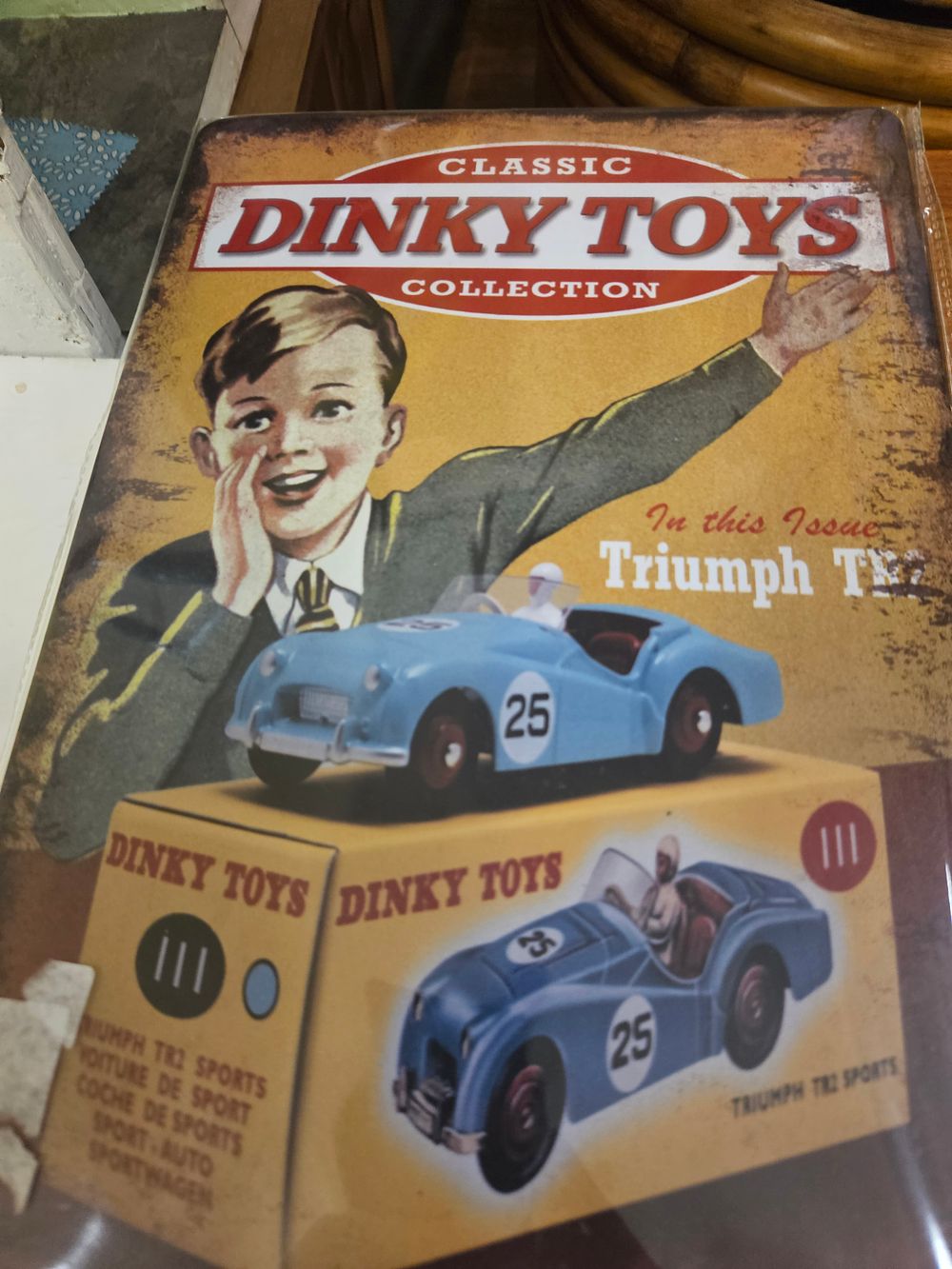 Lot 299 – A Modern Decorative Metal Advertising Sign for the Classic Dinky Toys Collection