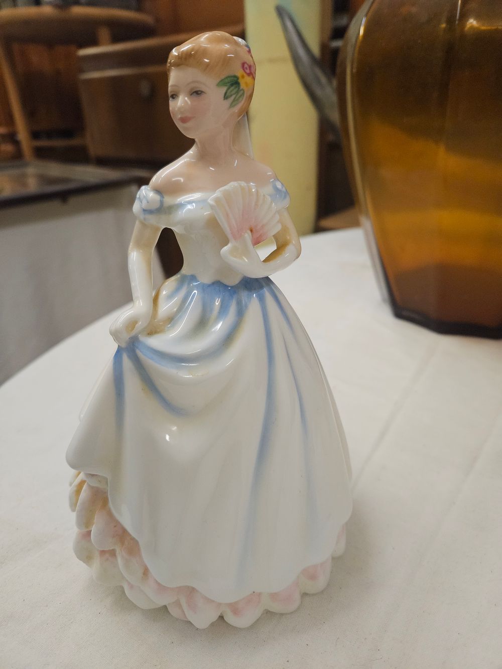 Lot 155 – Royal Doulton Fine Bone China Figurine Claire HN 3646