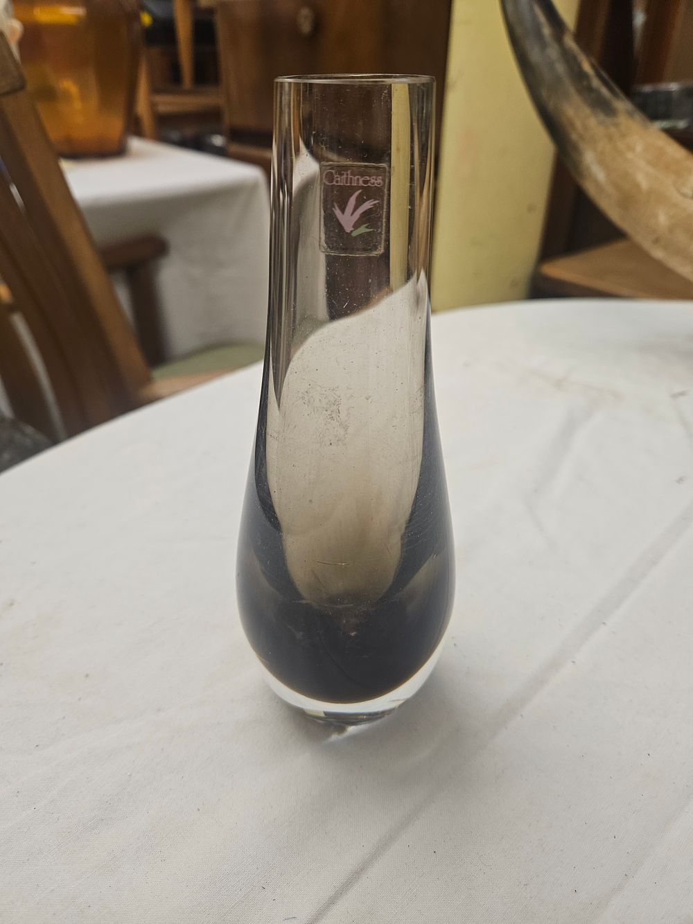 Lot 164 – Caithness Glass Smoked Bud Vase