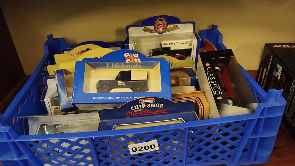 Lot 200 – A Collection of Boxed Die-cast Model Vehicles by Lledo, Oxford Diecast, and Classico