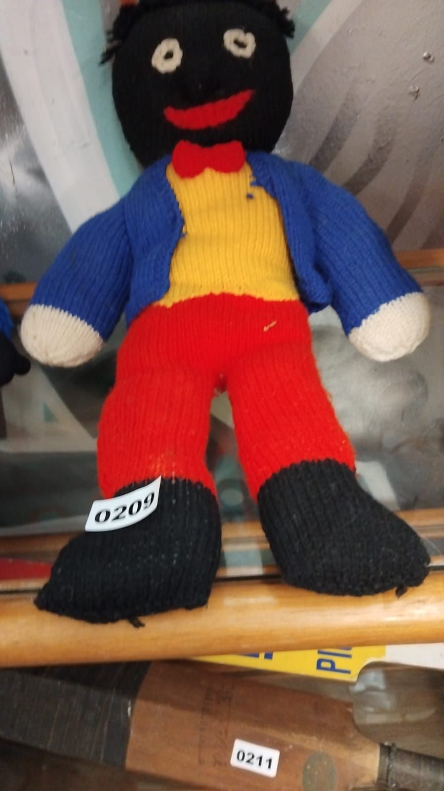 Lot 209 – Mid-20th Century Hand-Knitted Soft Toy Doll