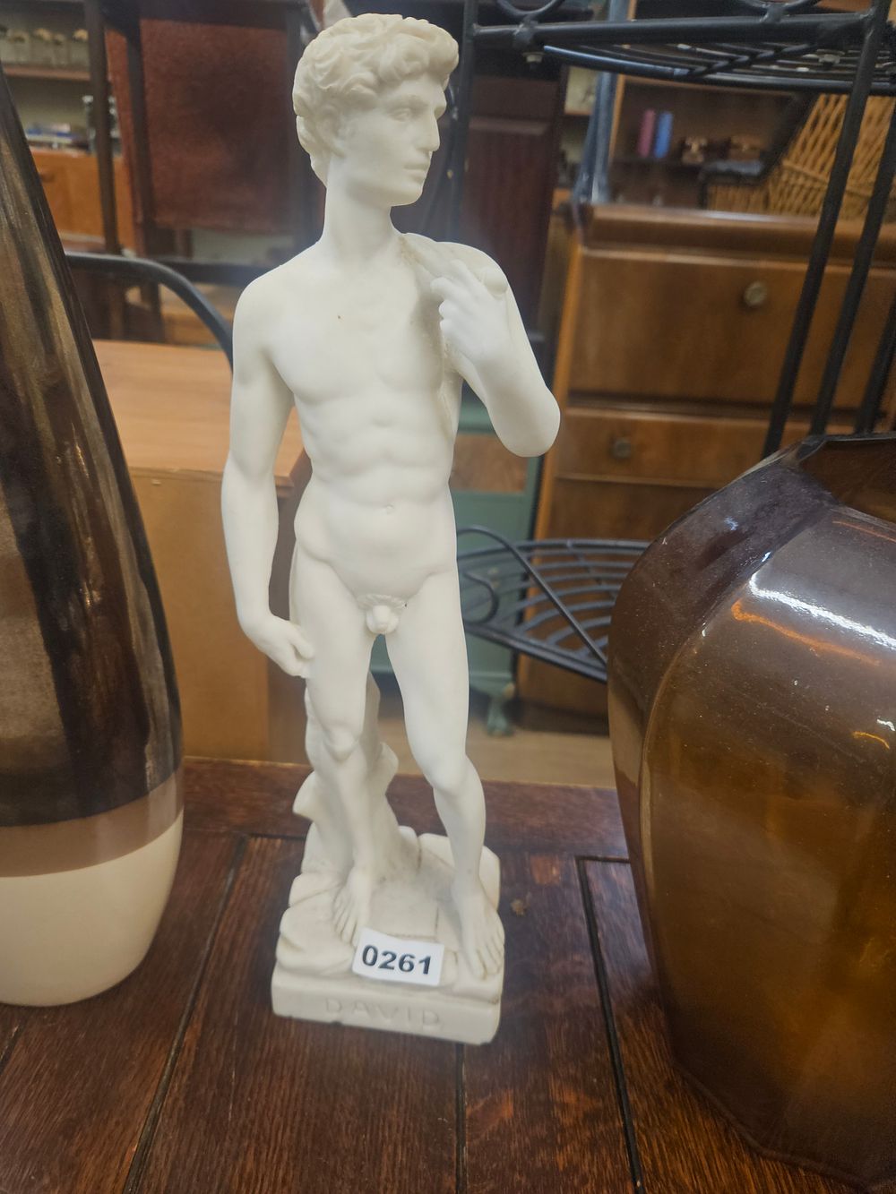 Lot 261 – A Composite Sculpture of Michelangelo’s David Attributed to A. Santini