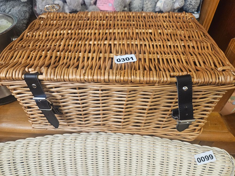 Lot 301 – Woven Wicker Basket
