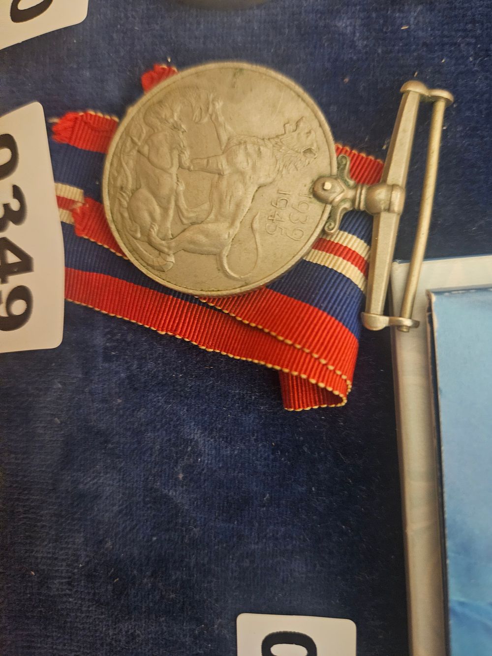 Lot 349 – British War Medal 1939-1945