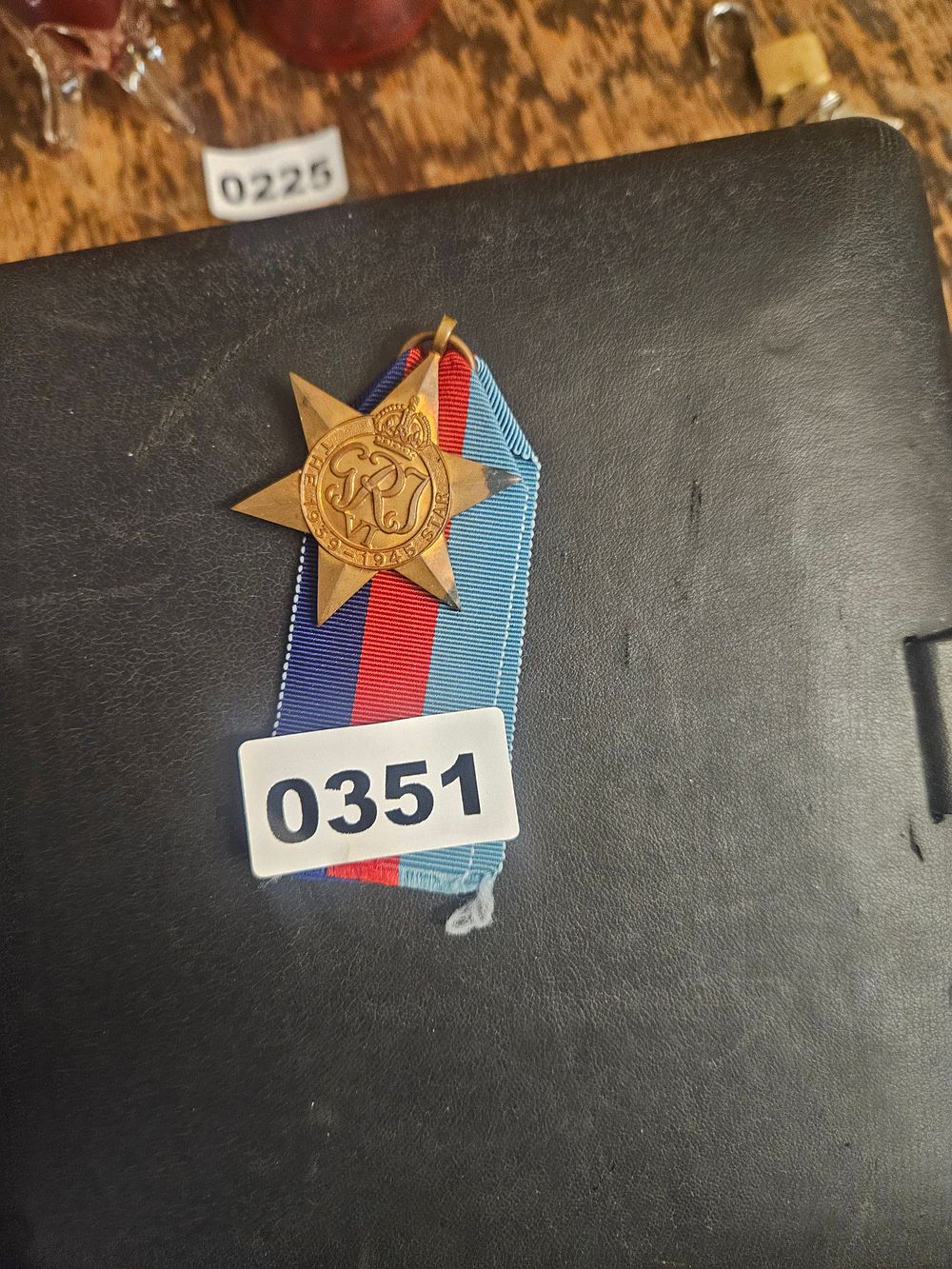 Lot 351 – A Second World War 1939-1945 Star Campaign Medal