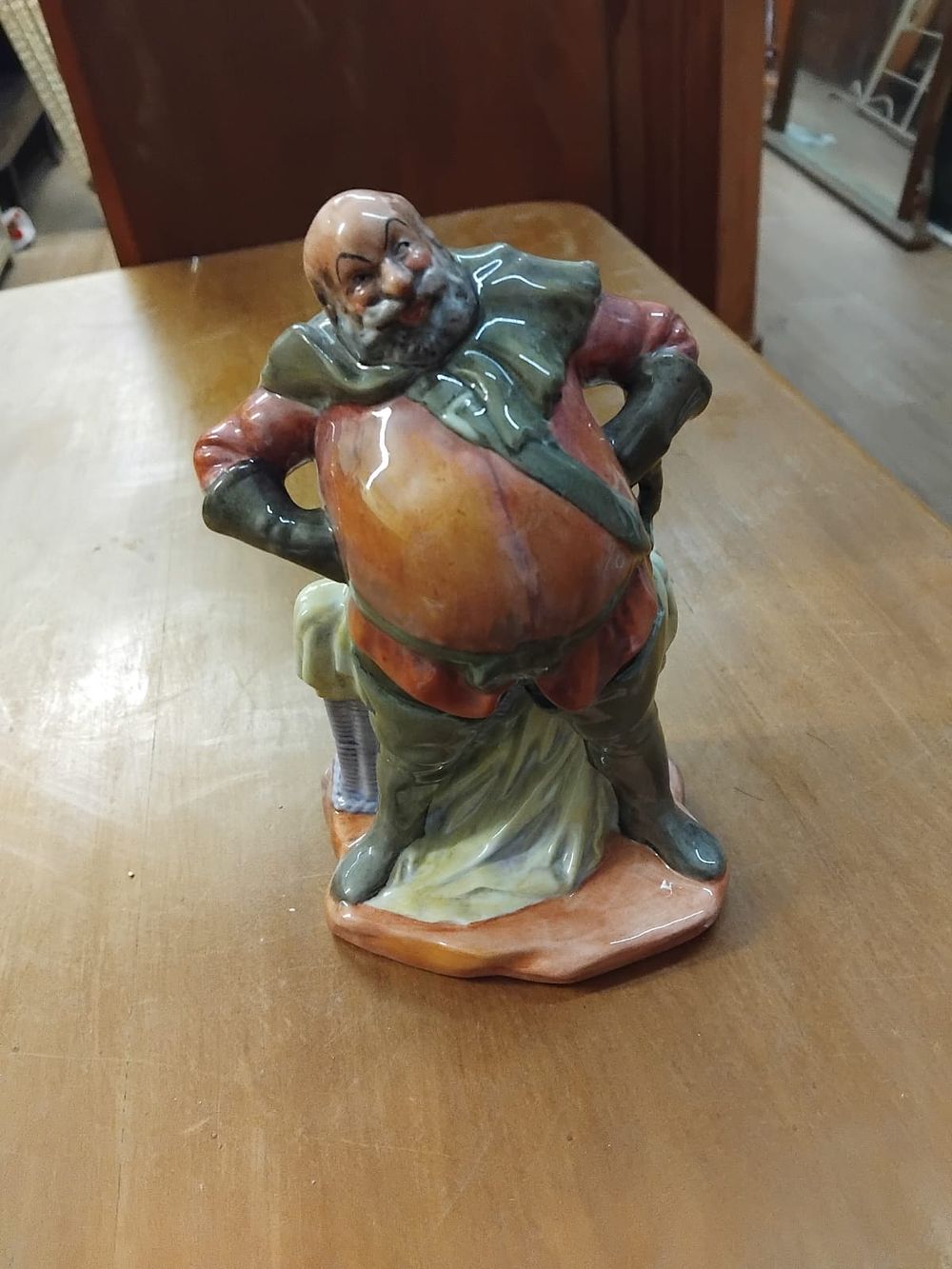 Lot 153 – Royal Doulton Porcelain Figurine Falstaff HN 2054