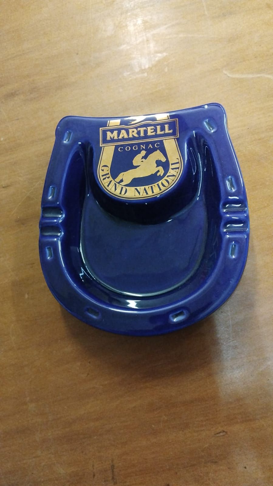 Lot 162 – Martell Cognac Grand National Horseshoe Shaped Advertising Ashtray