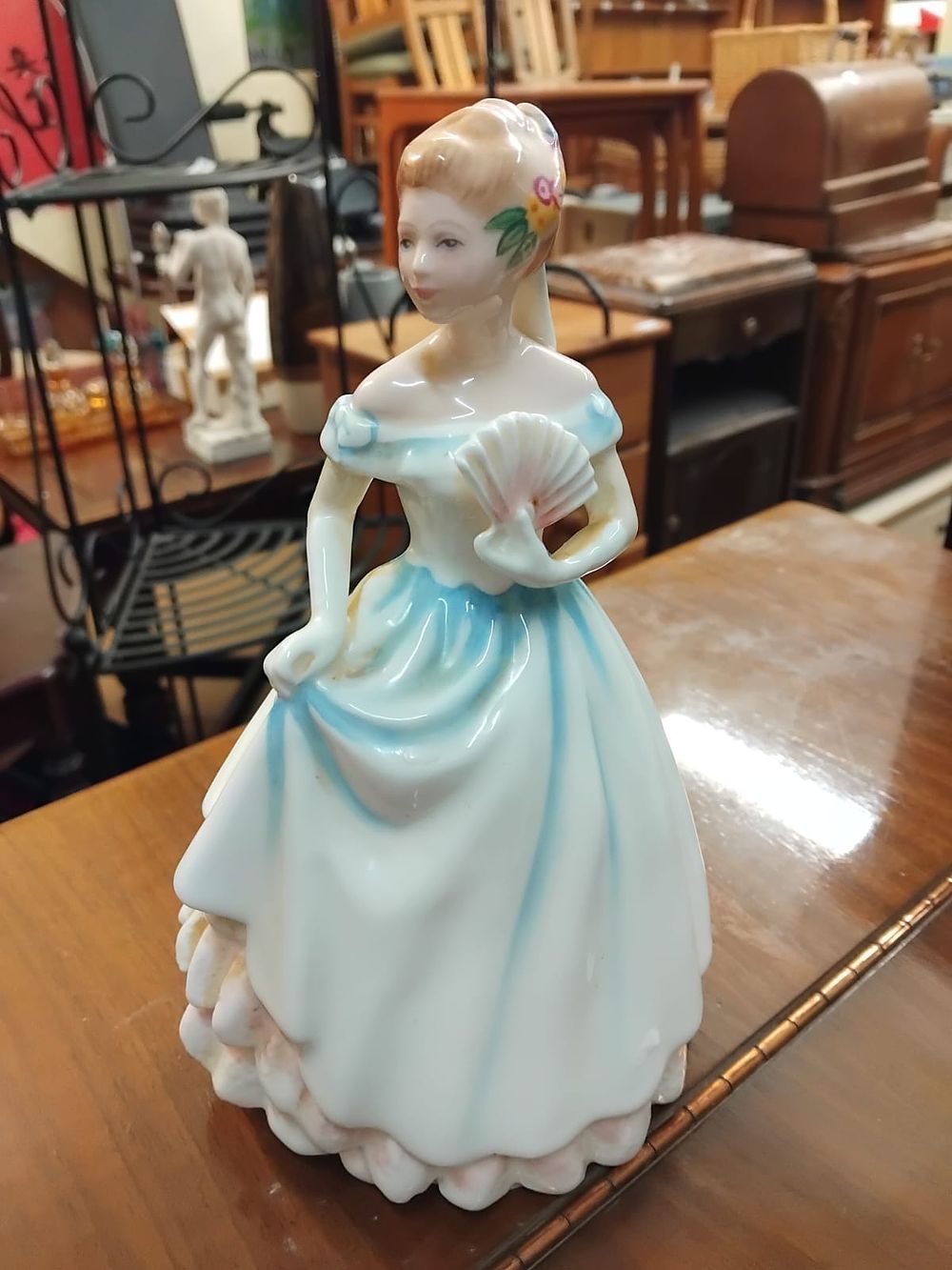Lot 172 – A Royal Doulton Bone China Figurine Claire HN 3646
