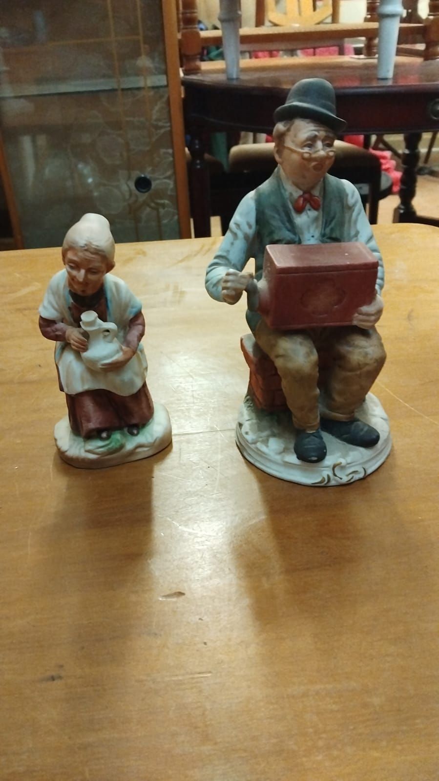 Lot 186 – A Pair of Mid-20th Century Continental Style Ceramic Character Figurines