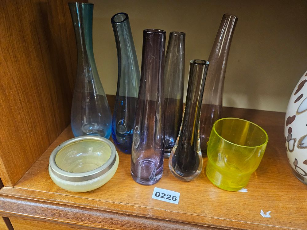 Lot 226 – A Collection of Åseda Glasbruk and Mid-Century Modern Art Glass