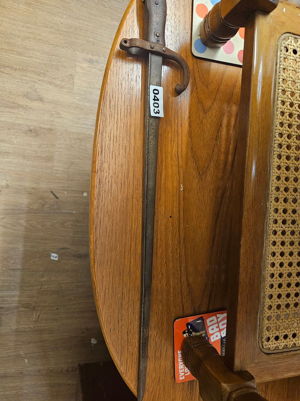 Lot 403 – A French Model 1874 Gras Sword Bayonet